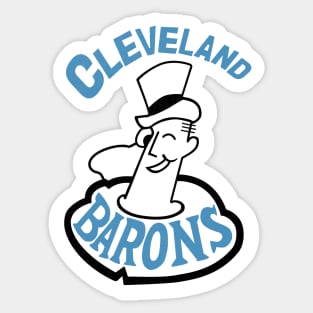 Vintage Successful Cleveland Barons Hockey Sticker